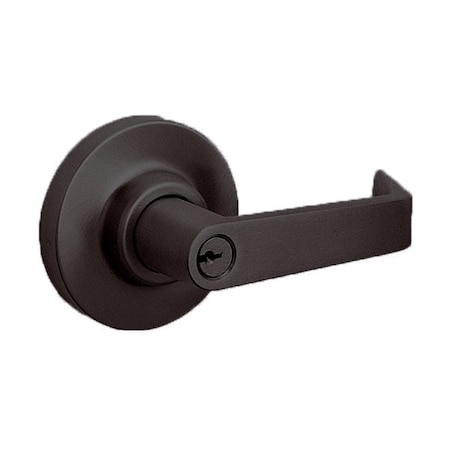 Dorma Key-In-Rectangular Lever, Classroom Function, Key Locks or Unlocks Lever, Schlage C Keyway, 695 8R08-695